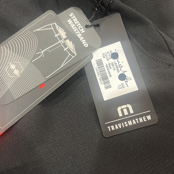 Travis Mathew J Starnes Short Black Boys 10 and 12 NWT - Picture 4 of 4